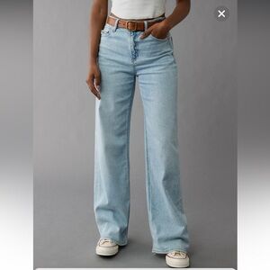 AE Dreamy Drape Wide Leg Jeans